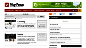 What Magpress.com website looked like in 2021 (3 years ago)