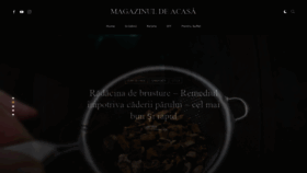 What Magazinuldeacasa.com website looked like in 2021 (3 years ago)