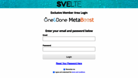 What Members.sveltetraining.com website looked like in 2021 (3 years ago)