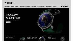 What Mbandf.com website looked like in 2021 (3 years ago)