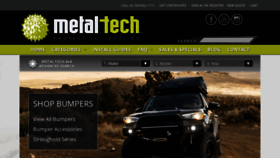What Metaltech4x4.com website looked like in 2021 (3 years ago)