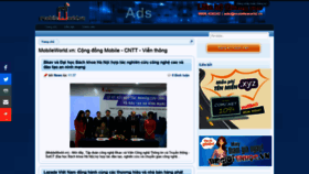 What Mobileworld.vn website looked like in 2021 (3 years ago)