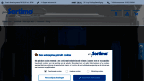 What Mysortimo.nl website looked like in 2021 (3 years ago)