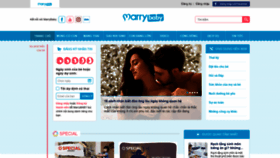What Marrybaby.vn website looked like in 2021 (3 years ago)