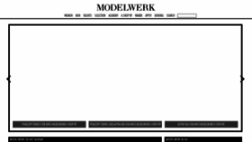 What Modelwerk.de website looked like in 2021 (3 years ago)