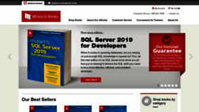 What Murach.com website looked like in 2021 (4 years ago)