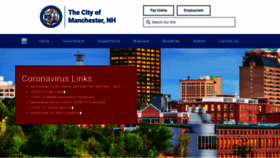 What Manchesternh.gov website looked like in 2021 (3 years ago)