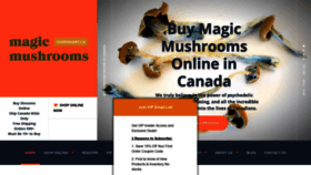 What Magicmushroomsdispensary.ca website looked like in 2021 (3 years ago)