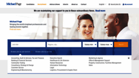 What Michaelpage.ch website looked like in 2021 (4 years ago)