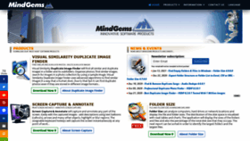 What Mindgems.com website looked like in 2021 (3 years ago)