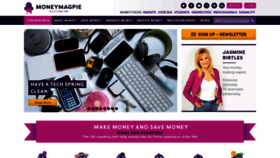 What Moneymagpie.com website looked like in 2021 (3 years ago)