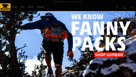 What Mountainsmith.com website looked like in 2021 (3 years ago)