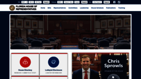 What Myfloridahouse.gov website looked like in 2021 (3 years ago)