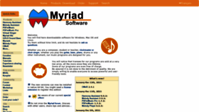 What Myriad-online.com website looked like in 2021 (3 years ago)