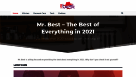 What Mrbest.net website looked like in 2021 (3 years ago)