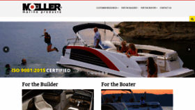 What Moellermarine.com website looked like in 2021 (3 years ago)