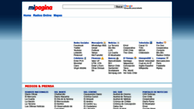 What Mipagina.cl website looked like in 2021 (4 years ago)