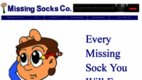 What Missingsocksco.com website looked like in 2021 (3 years ago)