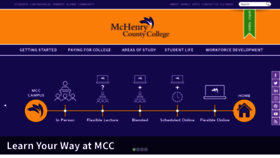 What Mchenry.edu website looked like in 2021 (3 years ago)