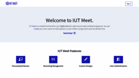 What Meet.iut.ac.ir website looked like in 2021 (3 years ago)