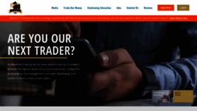 What Mavericktrading.com website looked like in 2021 (3 years ago)