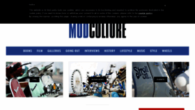 What Modculture.co.uk website looked like in 2021 (3 years ago)