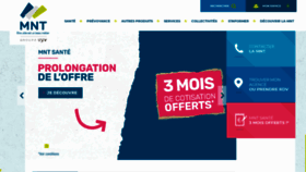 What Mnt.fr website looked like in 2021 (4 years ago)