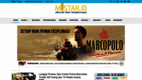 What Mistar.id website looked like in 2021 (5 years ago)