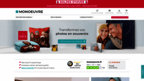 What Monoeuvre.fr website looked like in 2021 (3 years ago)