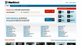 What Marktnet.nl website looked like in 2021 (3 years ago)