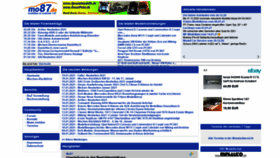 What Mo87.de website looked like in 2021 (3 years ago)
