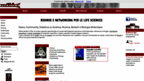 What Molecularlab.it website looked like in 2021 (3 years ago)