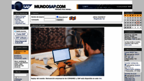 What Mundosap.com website looked like in 2021 (3 years ago)