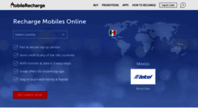 What Mobilerecharge.com website looked like in 2021 (3 years ago)