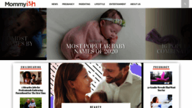 What Mommyish.com website looked like in 2021 (3 years ago)