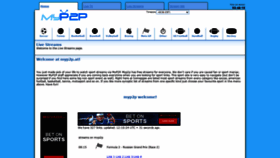 What Myp2p.at website looked like in 2021 (4 years ago)
