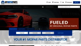 What Mymoparparts.com website looked like in 2021 (3 years ago)