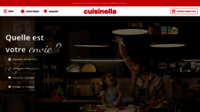 What Ma.cuisinella website looked like in 2021 (3 years ago)