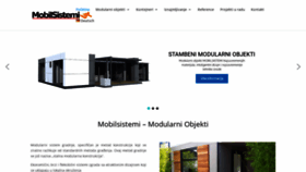 What Mobilsistemi.co.rs website looked like in 2021 (3 years ago)