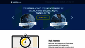 What Mesajussu.turkcell.com.tr website looked like in 2021 (3 years ago)