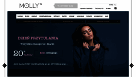 What Molly.pl website looked like in 2021 (3 years ago)