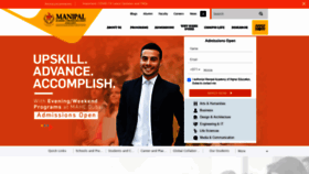 What Manipaldubai.com website looked like in 2021 (3 years ago)