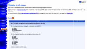 What Mh-nexus.de website looked like in 2021 (3 years ago)