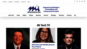 What Mitechnews.com website looked like in 2021 (3 years ago)