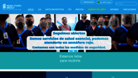 What Mariestopes.org.mx website looked like in 2021 (3 years ago)