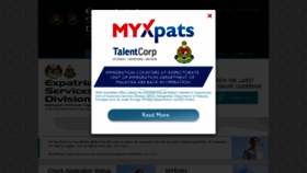 What Myxpats.com.my website looked like in 2021 (3 years ago)