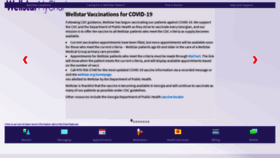 What Mychart.wellstar.org website looked like in 2021 (4 years ago)