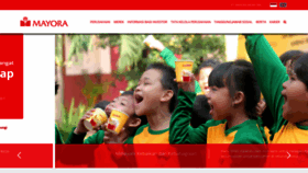 What Mayoraindah.co.id website looked like in 2021 (3 years ago)