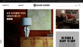 What Madegoods.com website looked like in 2021 (3 years ago)