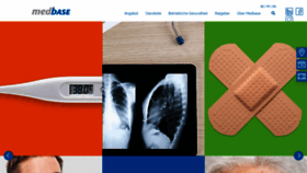 What Medbase.ch website looked like in 2021 (4 years ago)